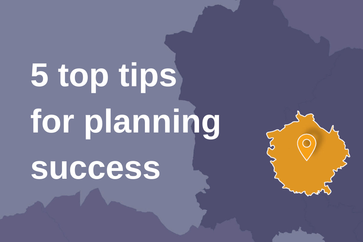 Five tips for making your strongest case at planning