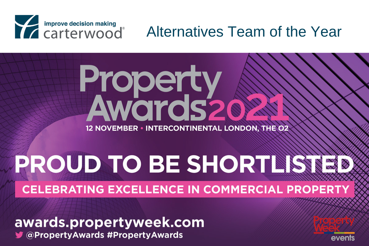 Carterwood shortlisted as finalists for the Property Awards 2021