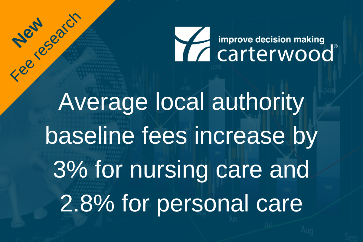 Baseline local authority fee rates rise marginally, with some outliers