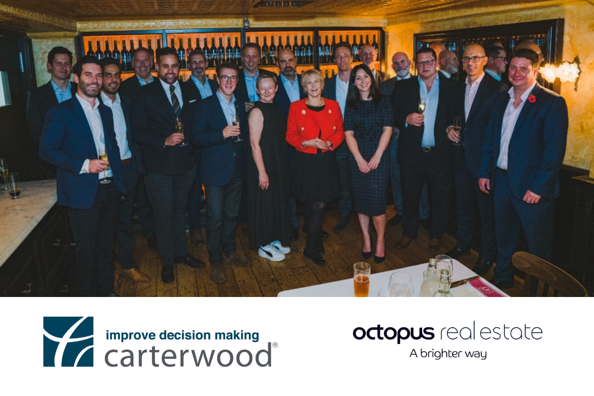 Carterwood and Octopus Real Estate host dinner celebrating elderly care home sector