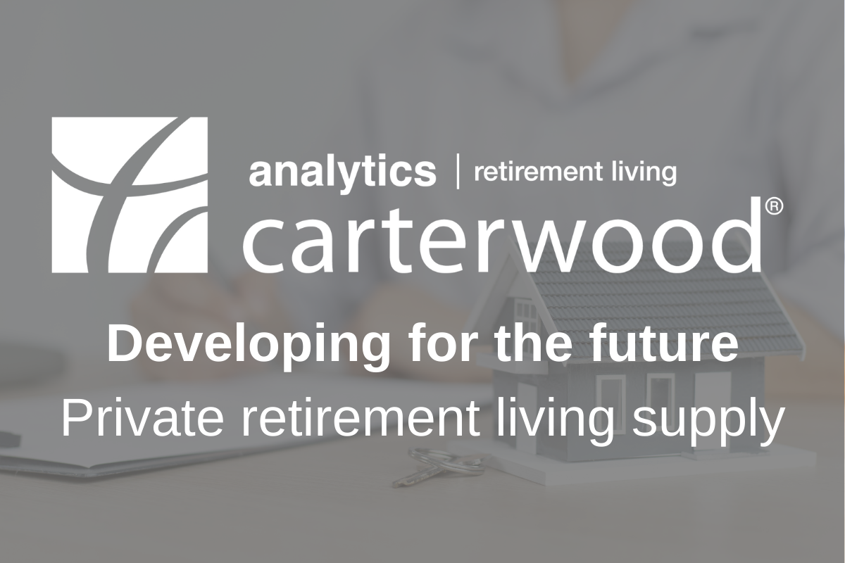 Developing for the future: private retirement living supply – a snapshot